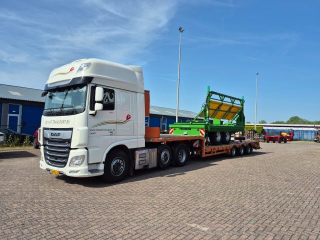 Dieplader transport